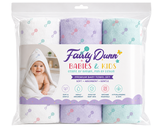 Soft Hooded Baby Towel for Babies & Kids – Cozy & Gentle Bath Time Essential