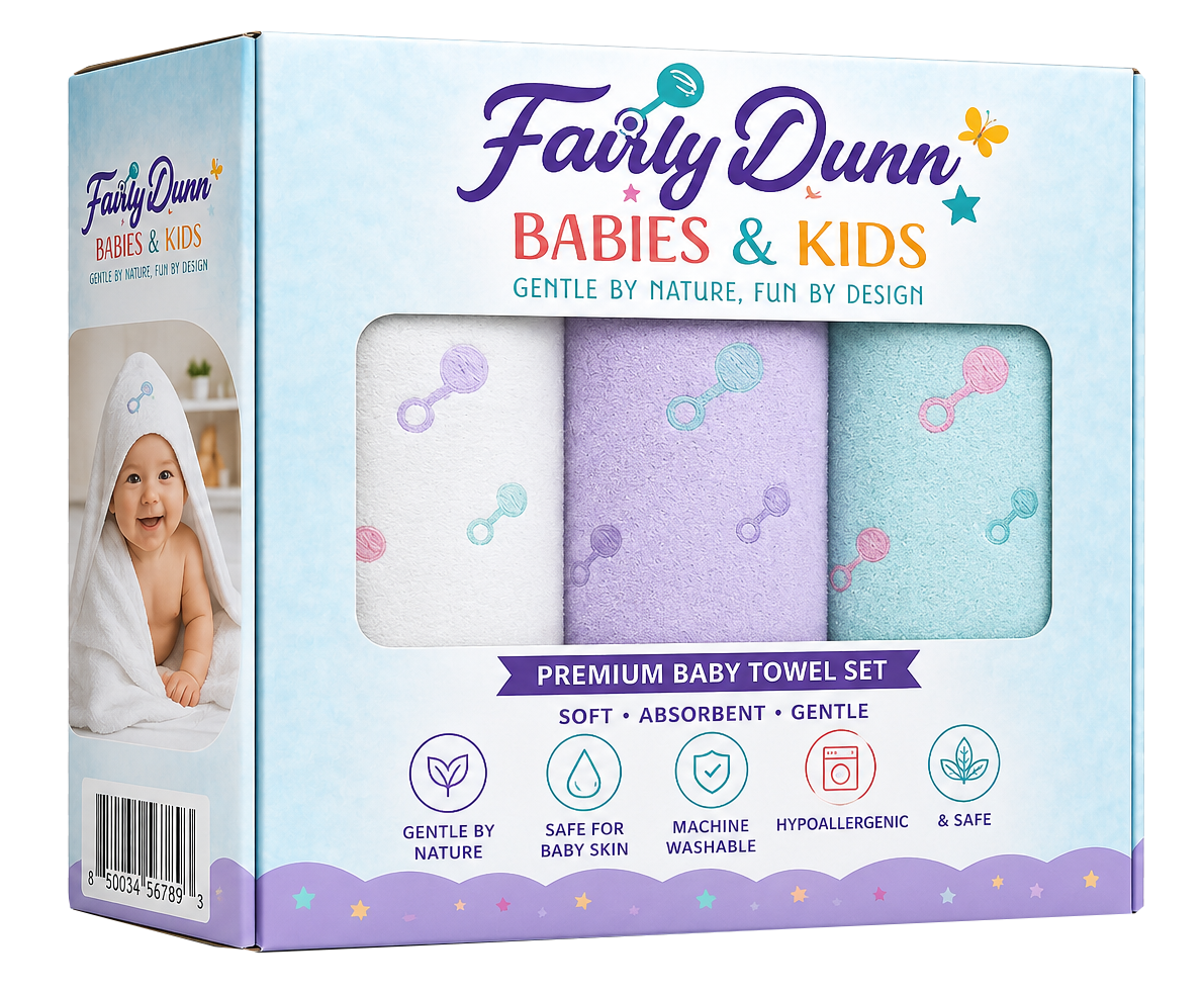 Soft Hooded Baby Towel for Babies & Kids – Cozy & Gentle Bath Time Essential